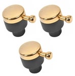 Knob for RANGEMASTER 90 110 Classic Oven Cooker Hob Grill Control Switch Gold x3