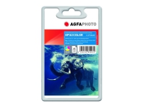 AgfaPhoto - Farge (cyan, magenta, gul) - kompatibel - gjenfabrikert - blekkpatron (alternativ for: HP 62, HP C2P06AE) - for HP ENVY 55XX, 56XX, 76XX Officejet 200, 250, 57XX, 8040