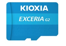 Kioxia EXCERIA G2 64 Go MicroSDHC UHS-III Classe 10 - Neuf