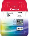 Canon PG40-CL41 Ink Cartridges - Black/Colour