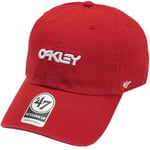 Oakley Unisex's Remix Dad Hat Cap, Red Line, One Size