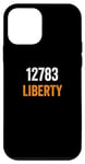 Coque pour iPhone 12 mini Code postal Liberty 12783, déménagement vers 12783 Liberty
