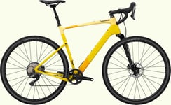Gravel-pyörä Cannondale Topstone Carbon 2 Lefty keltainen m