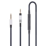 Audio Replacement Cable Compatible with Bose QC25, QC35, QC35II, QuietComfort 25 35 Headphones and Compatible with iPhone iPod iPad Apple Devices with in-Line Mic Remote Volume Control 4ft / 1.2m