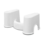 Ubrand Toilet Stool Removable Step Stool for Bathroom Squatting Toilet Stool for Kids and Adults Non-Slip Bathroom Step Up Stool L