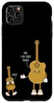 Coque pour iPhone 11 Pro Max Funny Uke I Am Your Father T-shirt Ukulélé Guitare Musique