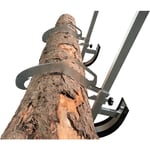 Forest Master - Cric à bois robuste et chevalet de scie à bûches (2-EN-1)