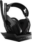 ASTRO Gaming A50 Wireless Gaming Headset + Charging Base Station, 2.4 GHz Wirele