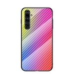 Hülle® Gradient Color Anti-Scratches Glass Case Compatible for OPPO Realme X50 Pro 5G (4)