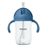 Mininor Sugrörsmugg Blåval - 330 ml