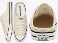 Converse Raffia Chuck Taylor All Star Dainty Mule Sneakers Sandals Slippers 38