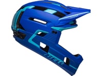 Bell Full Face Hjälm Bell Super Air R Hjälm Storlek: S(51-55 Cm), Välj Färg: Matte Gloss Blues