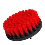 Børste Premium Drill Brush; 13 cm; rød