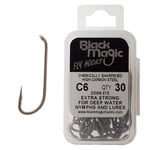 Black Magic Series C Fly Hooks Size 6