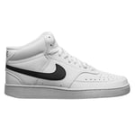 Nike Sneaker Court Vision Mid - Vit/svart adult DN3577-101