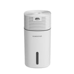 WENDUPPV Humidifier Usb Creative Office Car Atomizer, Night Light Spray, Household Portable Mini Humidifier, Anti-desiccant, Suitable for Family, Baby (Color : White)