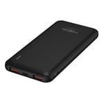 ANSMANN Batterie externe 20 W Pro 10 000 mAh (1 pce) – Powerbank avec 2 ports USB et 1 port USB-C – Batterie portable compatible iPhone, Samsung, Huawei, Google Pixel, etc.
