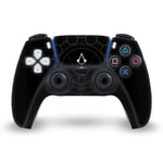 Head Case Designs Officially Licensed Assassin's Creed Crests Legacy Logo Vinyl Faceplate Sticker Gaming Skin Decal Cover Compatible With Sony PlayStation 5 PS5 DualSense Controller
