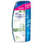 Head & Shoulders Shampooing Antipelliculaire Menthol Fresh, Jusqu’à 100% Des Pellicules Éliminées, Cliniquement Prouvé, Testé Sous Contrôle Dermatologique, 3x285 ml