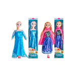 Unbranded (Anna+Elsa) Frozen Anna Elsa Princess Doll 6 Movable Joints Figure With Gift Box Girls toddler