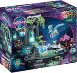 Playmobil Adventures of Ayuma 70800 Magical Energy Source, To play with water, With light and fog function, For ages 7+