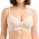 SANS COMPLEXE Elise_79SAH61 Soutien Gorge Emboîtant sans Armature, Ivoire, 95C Femme