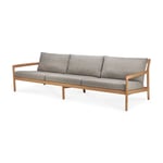 Ethnicraft, Jack 3-sits soffa Teak/Mocha