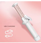 Mini Cordless Curling Iron Wand Tongs 20mm Ceramic Travel Holiday Curler Wet Dry