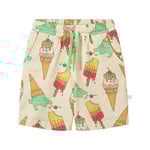 Småfolk Ice Cream Shorts Marshmallow |  | 5-6 years
