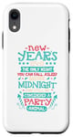 iPhone XR New Year Eve Party Animal Case
