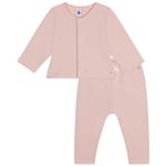 Petit Bateau Sett Med Genser Og Bukser Lyserosa | Rosa | 24 months