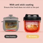 (Black)5L Electric Cooker Rice Cooker Overvoltage Protection Multi Functions 5L