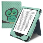 PU Leather Case with Stand, Strap for Kobo Clara HD