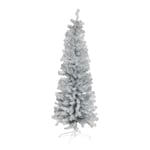Nordic Winter Julgran Bling 180X68 cm plast smal PVC Klass C u/LED silver 780-184