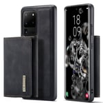 DG.MING M1 Series 2-i-1 Plånboksfodral till Samsung Galaxy S20 Ultra - Svart