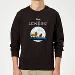Disney Lion King Hakuna Matata Walk Sweatshirt - Black - L