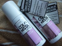 2 x L'OREAL Colorista spray 1 day hair colour : Lavender