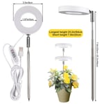 Växtlampa, Fullspektrum LED-lampa för inomhusväxter, 5V
