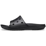Crocs Unisex Kids Classic Crocs Slide K Clog, Black, 4 UK