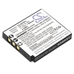 Kompatibelt med FinePix X20 3.7V 800mAh