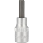 Tecos bitshylsa Hex, 1/2&quot;, kort, 8 x 65 mm