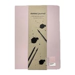 Dotted Journal för akvarell, rosa omslag A5, 50 ark – 200 grams ytvikt