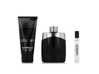Mont Blanc Set (Legend Set Edt/S 100 Ml + Edt/S 7,5 Ml + Shower Gel 100 Ml