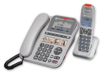Amplicomms PowerTel 2880 - Big Button Phone for Elderly - Loud Phones for Hard of Hearing - Hearing Aid Compatible Phones - Big Number Telephone