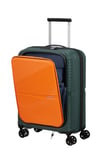 American Tourister Airconic 55 cm - Lentolaukku Frontloader Forest Green/Orange, Lentolaukku