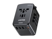 Unitek Unitek Reseladdare Eu/Us/Uk/Aus Pd 35 W