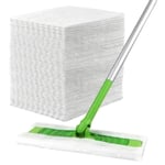 Engångstrasor till golvmopp 29x20 cm, 100- el. 200-pack