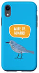 Coque pour iPhone XR Réveil Humans Nature Planète Terre Oiseaux Protection Message