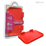 3DS XL CHARGE DOCK (RED) - TOMEE