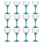 Florian Espresso Martini Glasses - 240ml - Blue - Pack of 12